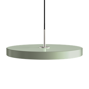 Umage - Asteria pendel m/ ståltop - medium - Nuance olive (Ø43 cm)